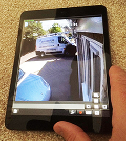 cctv on smartphone Chippenham